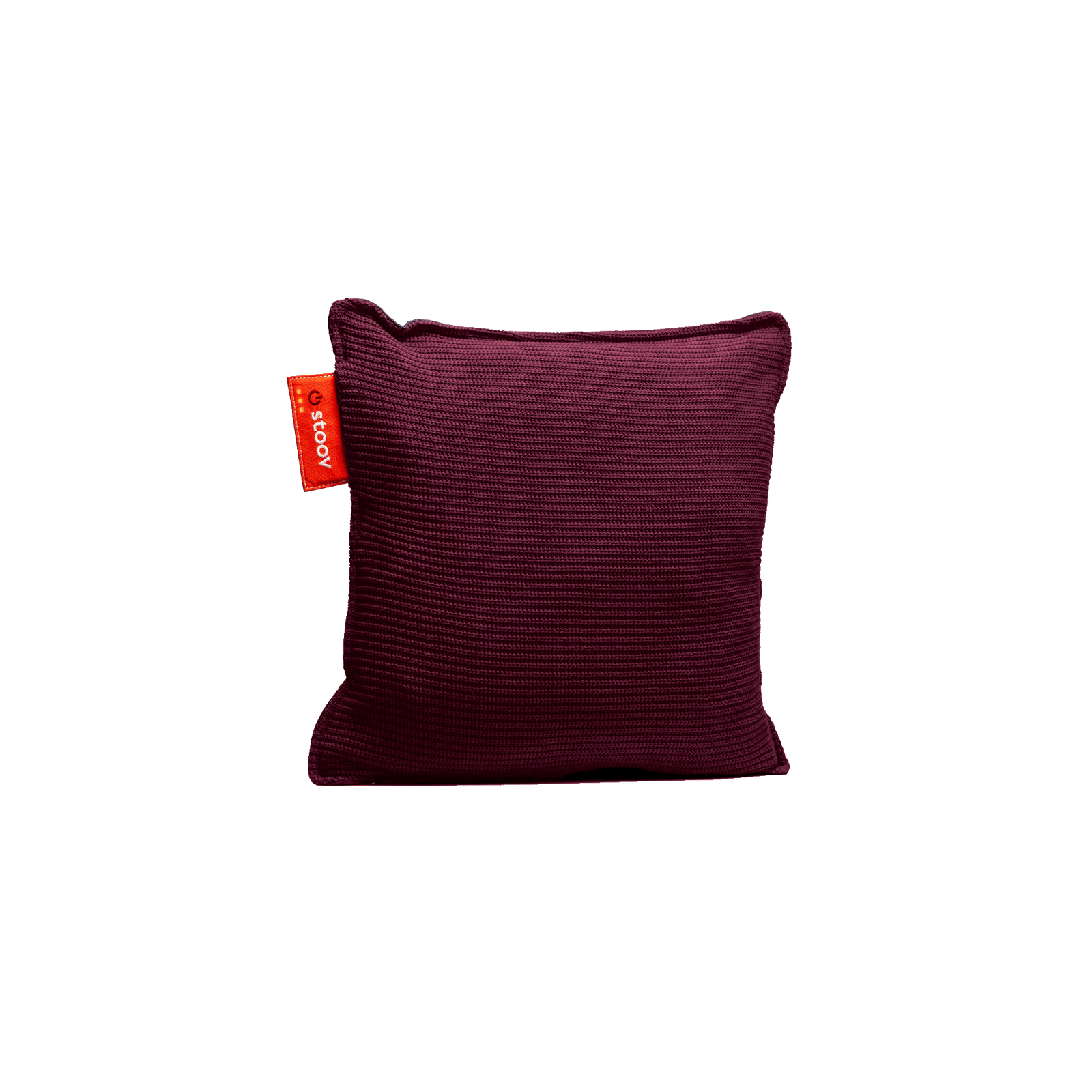 Ploov | 45x45 Tricot Bordeaux