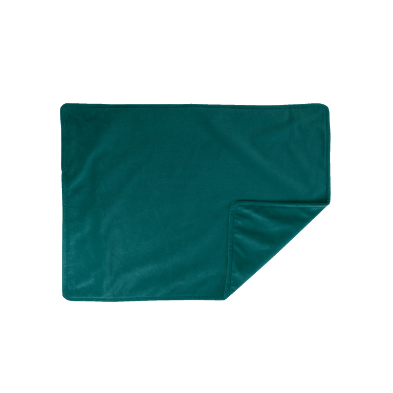 Housse de coussin | 45x60 Velours Vert Pétrole