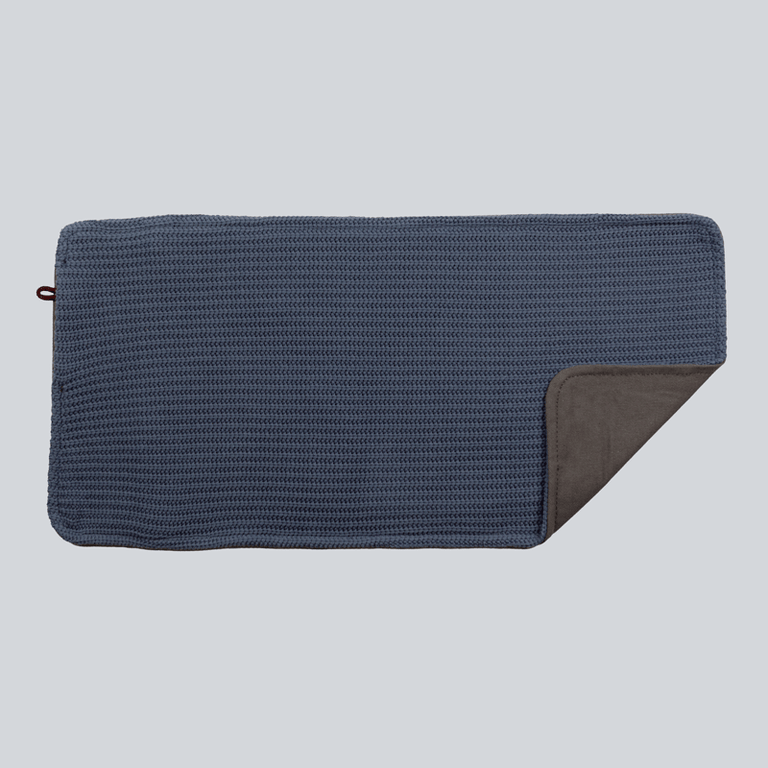 Housse de coussin | 25x60 Tricoté Jean Bleu