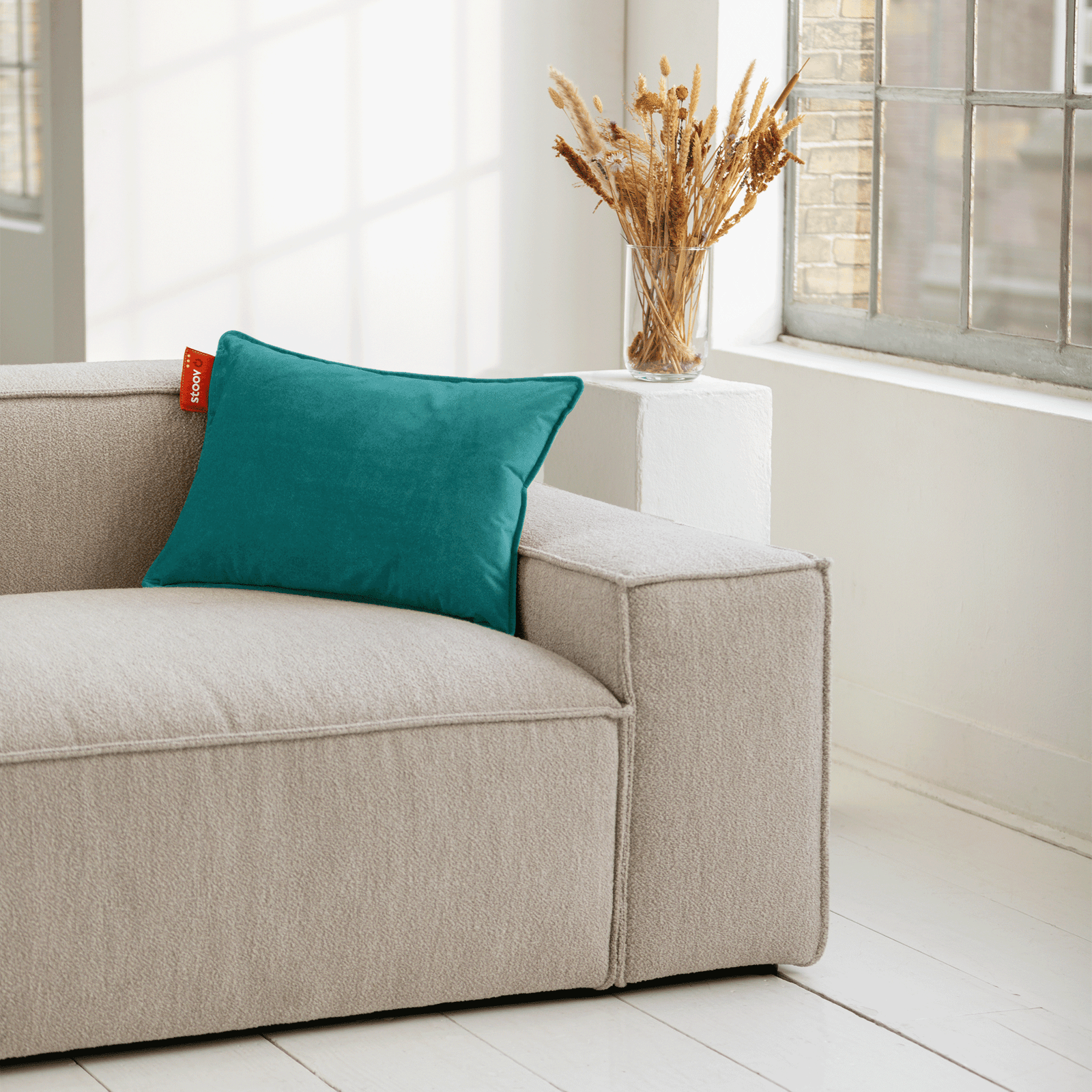 Ploov | 45x60 Velours - Vert Pétrole