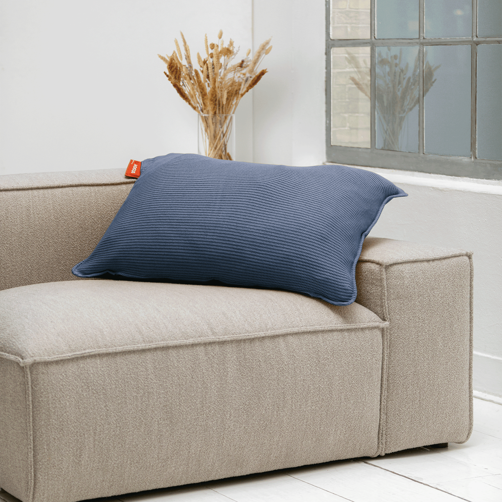 Ploov | 60x90 Tricot Bleu Denim