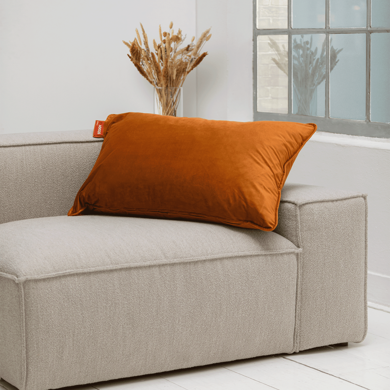 Ploov | 60x90 Velours Cinnamon Orange
