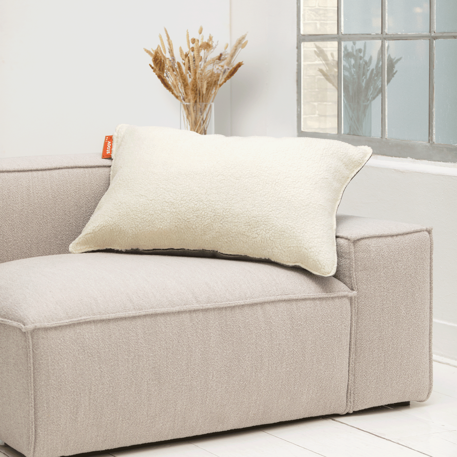 Ploov | 60x90 Laine Blanc